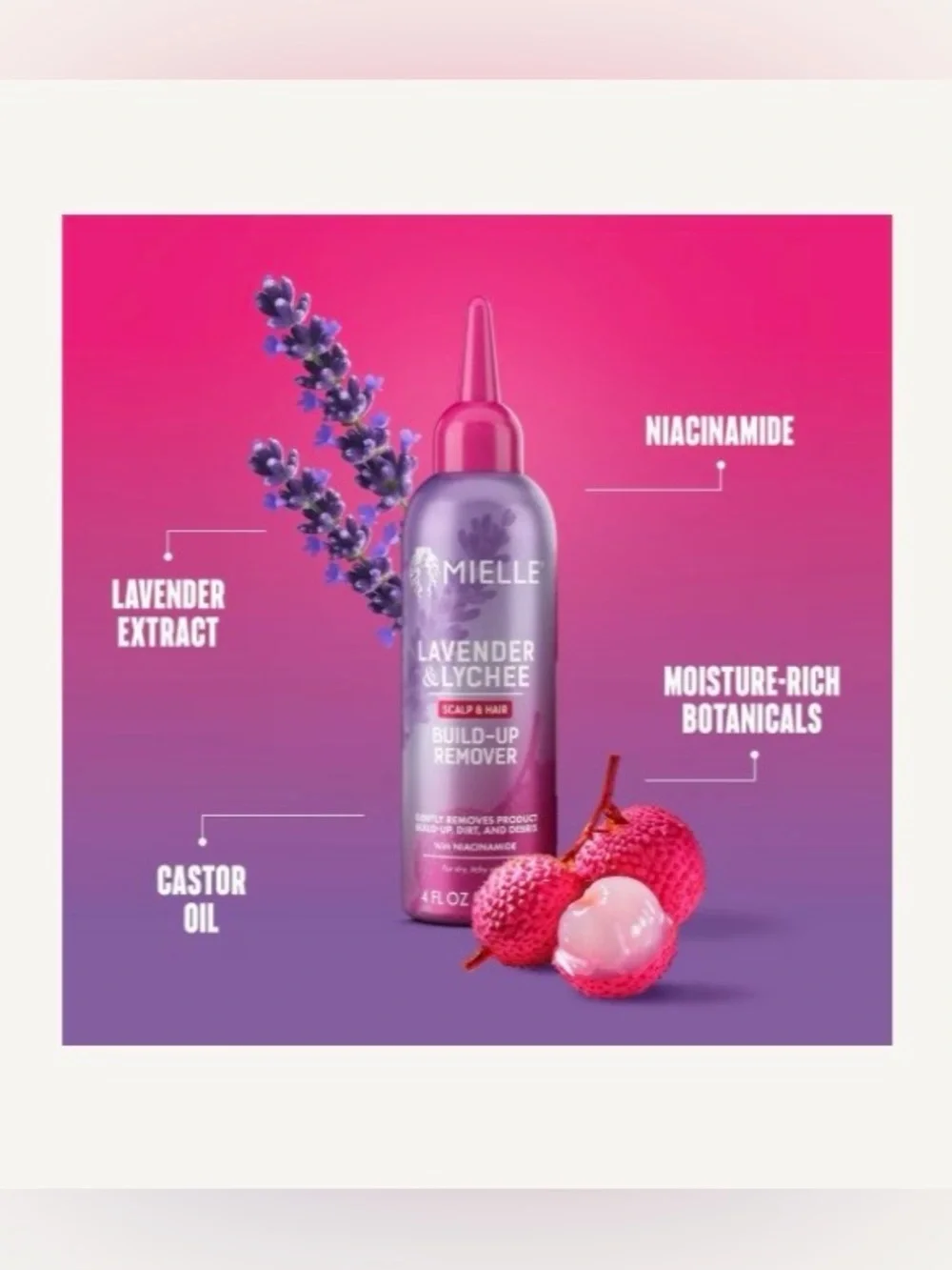 Mielle Lavender & Lychee Build Up Remover